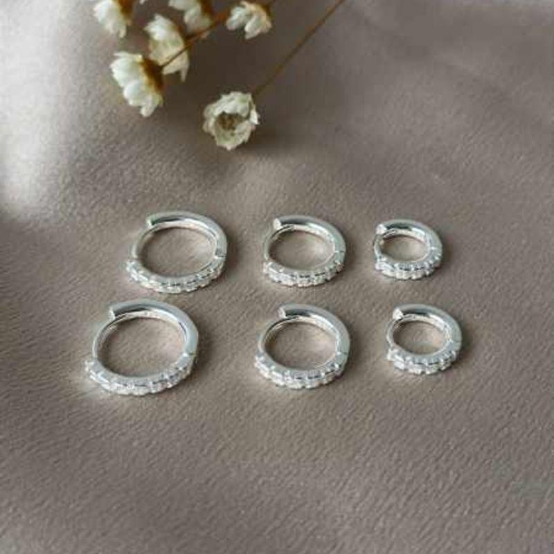 Argolas trio Diamond