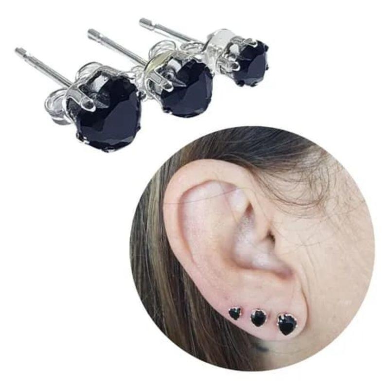 Brinco Trio Love Blek