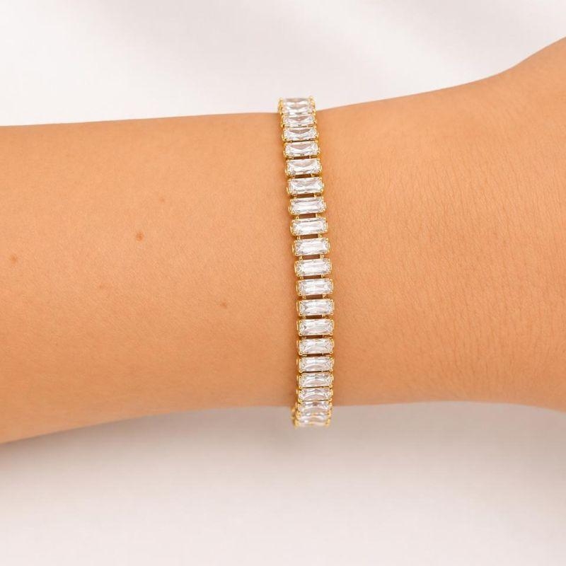 Pulseira Riviera Baguete