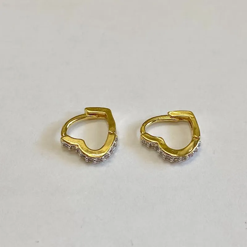 Argola Mini Crav Coração