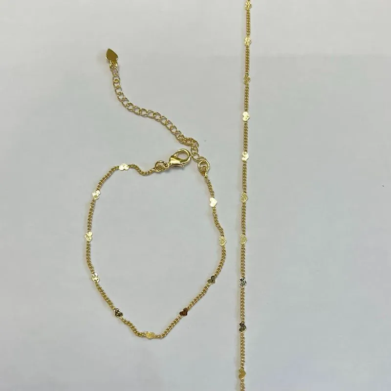 Pulseira Minimalista Coração