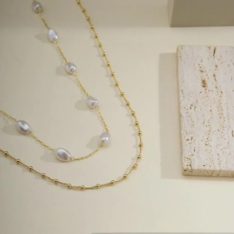 Chocker perola barroco
