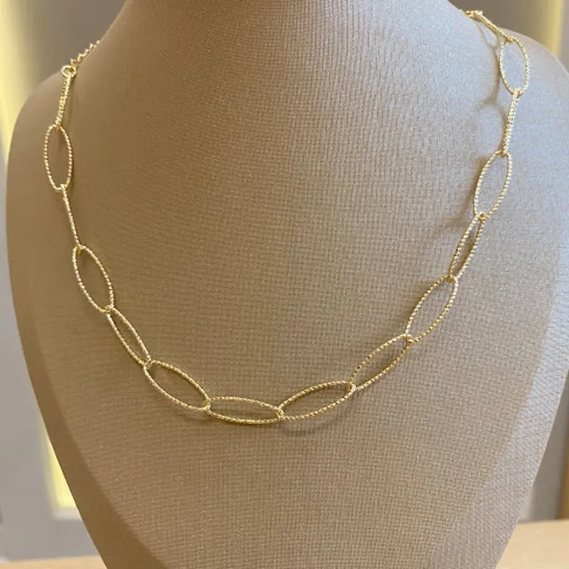 Colar Chocker Elegante C/ Elos