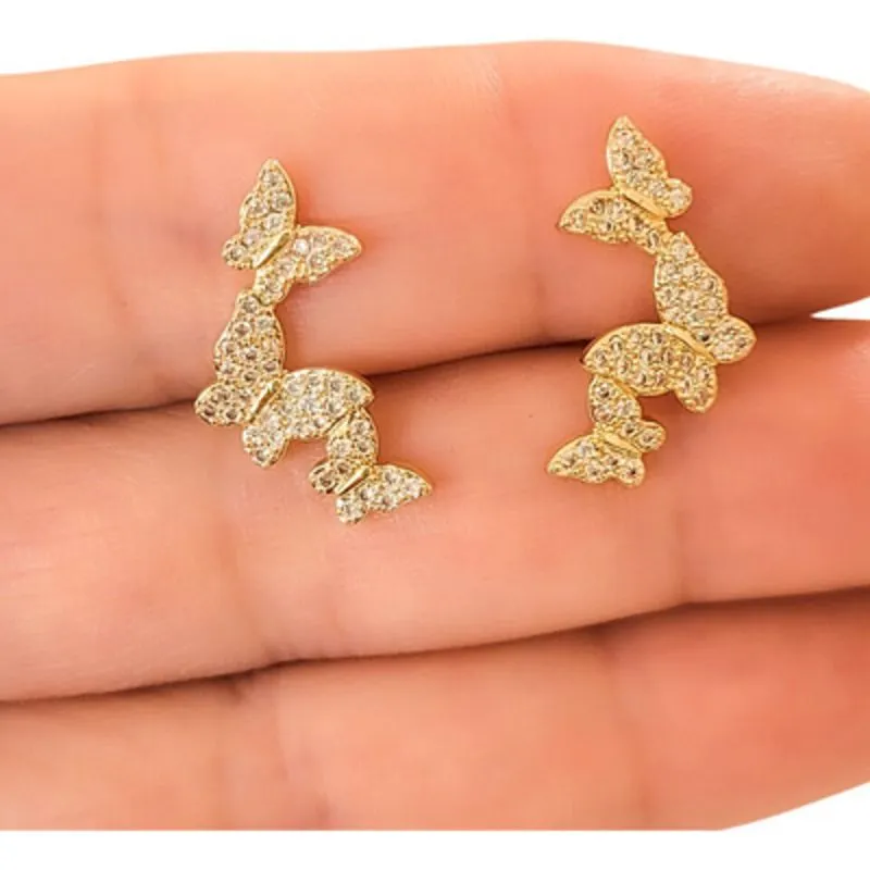 Earcuff Borboletas