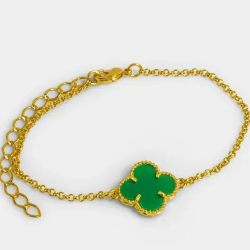 Pulseira Trevo Esmeralda