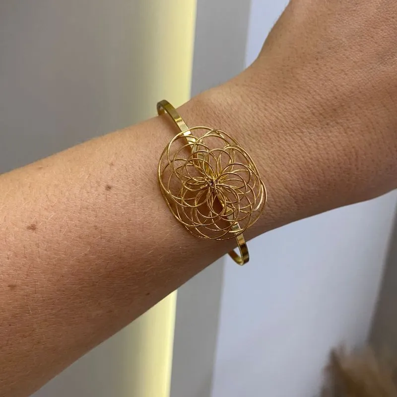 Bracelete Pétalas