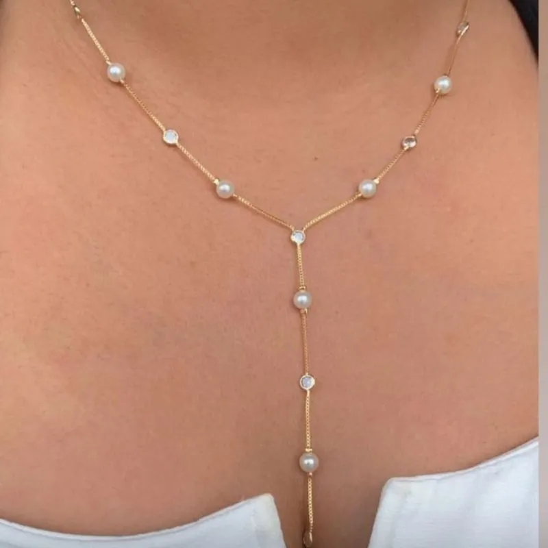 Colar De Perlas Núpcias