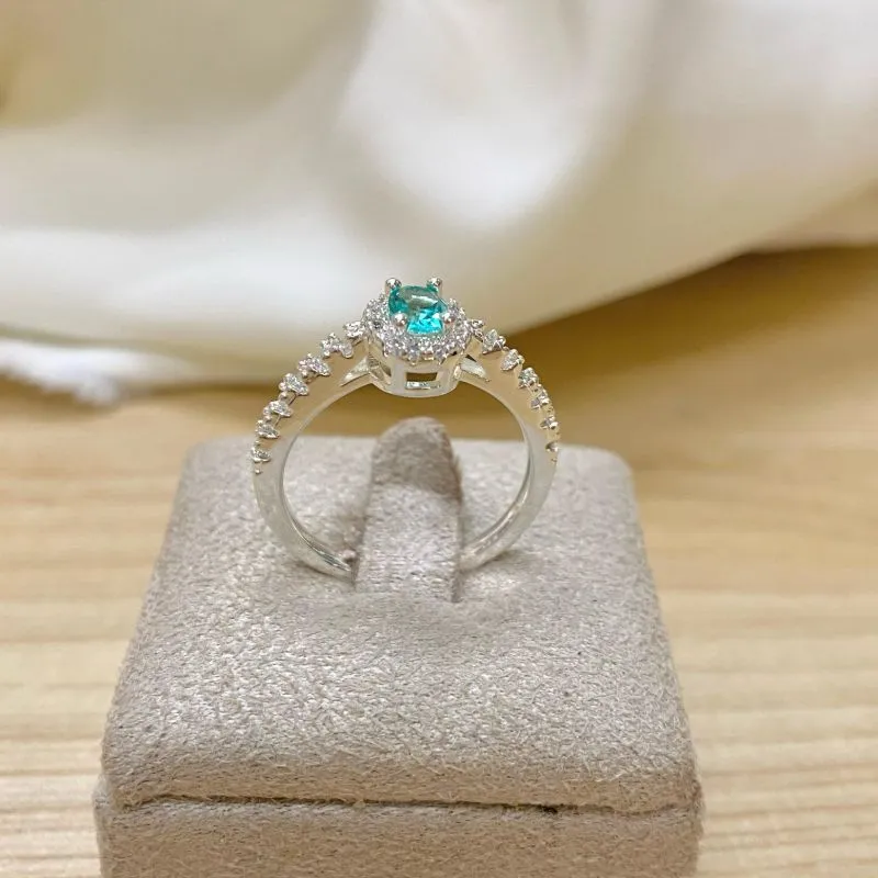 Anel Moissanite
