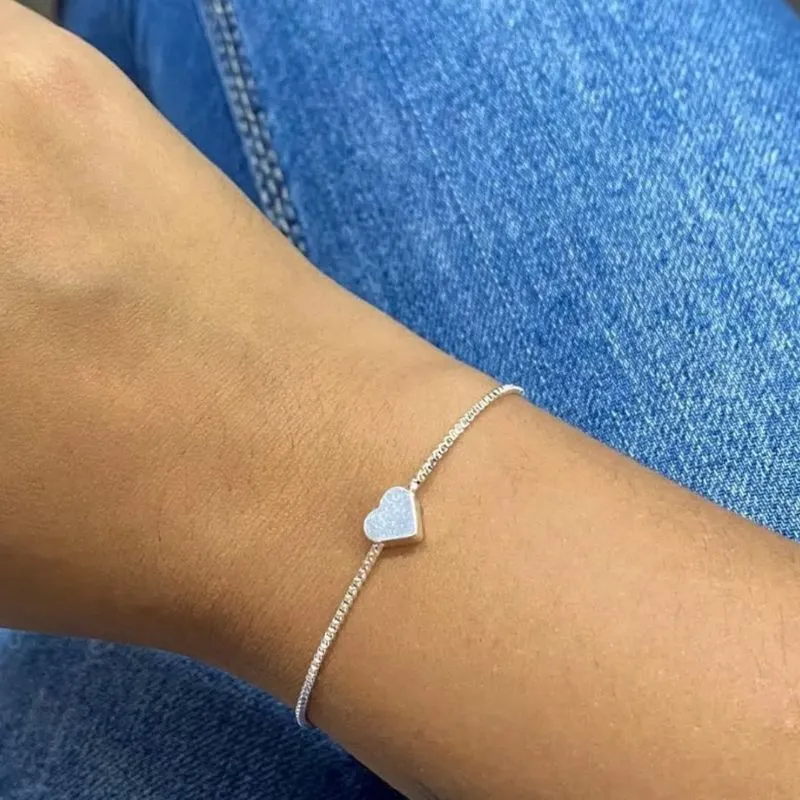 Pulseira Coração Plaqunha