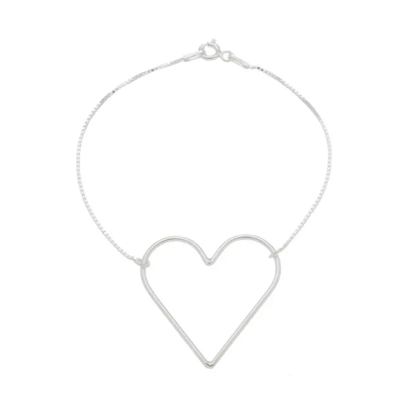 Pulseira Grande Coração
