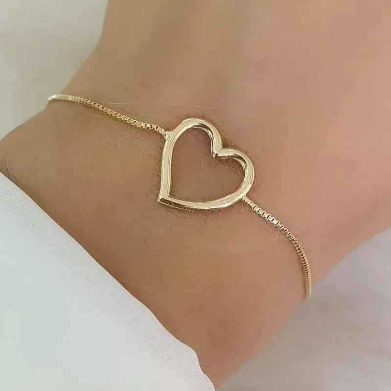 Pulseira Regulável Coração