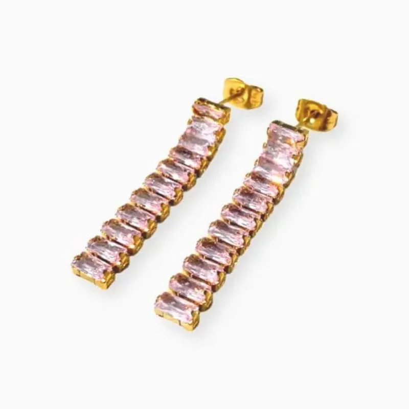 Brinco Riviera Pink