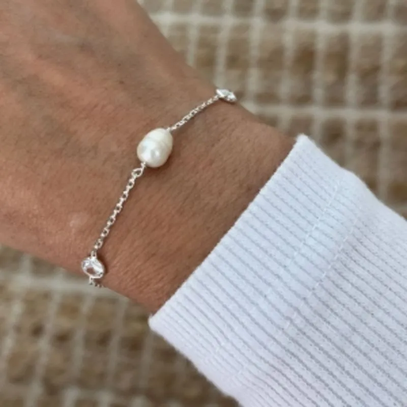 Pulseira 3 Perolas