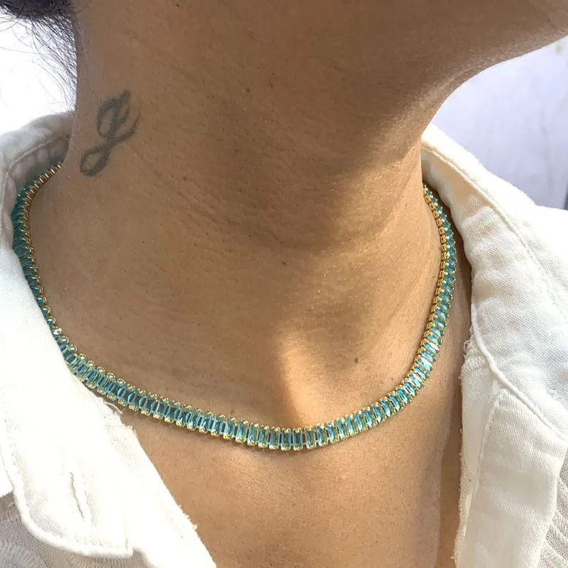 Colar Riviera Blue