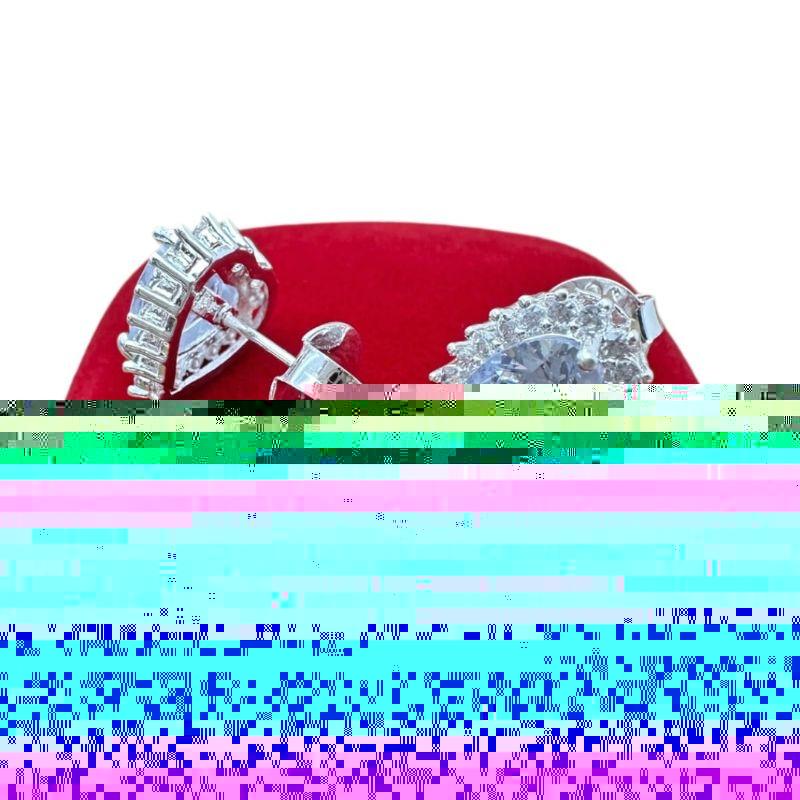 Brinco Coração Elegancia