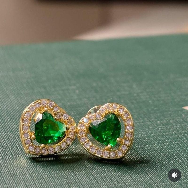 Brinco Coração Ver