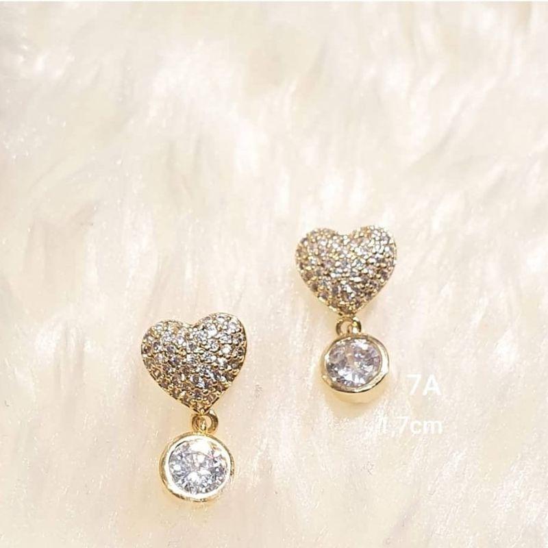 Brinco Bola Coração