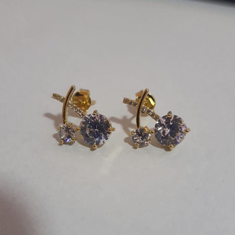 Brinco Ponto Luz Duplo