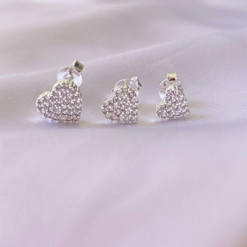 Brinco Duplo Coraçao