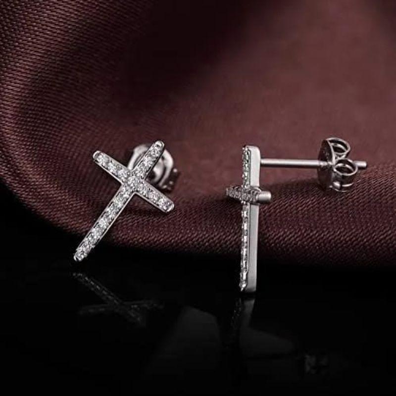 Brinco Cruz de Prata