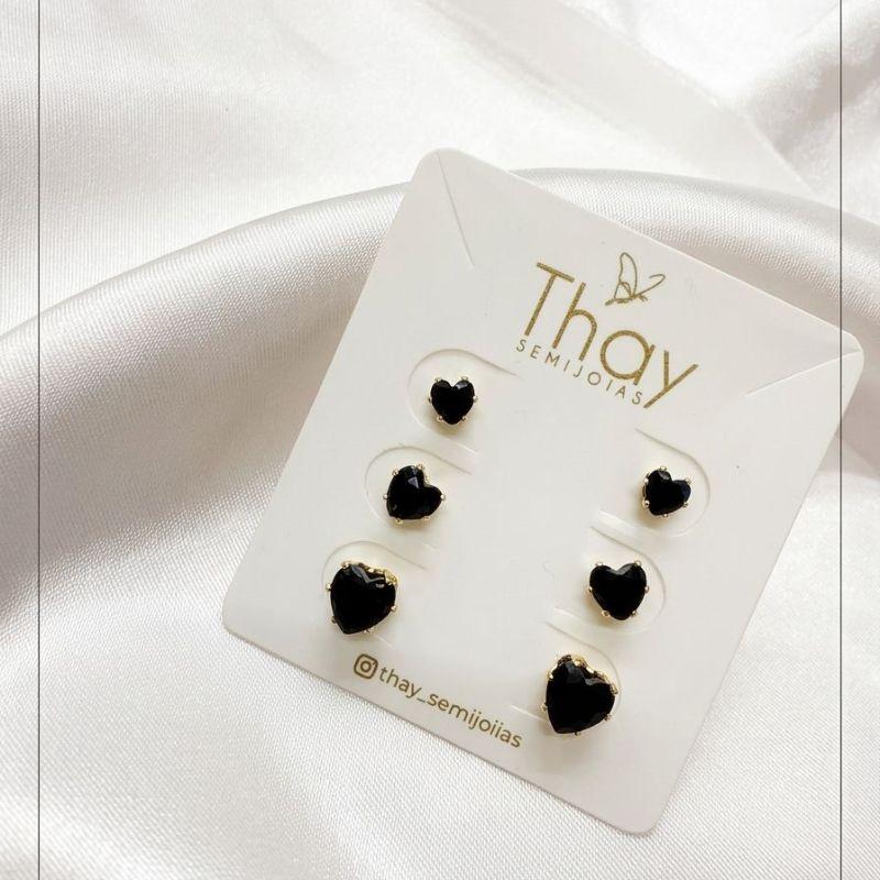 Brinco Trio Linss Blak