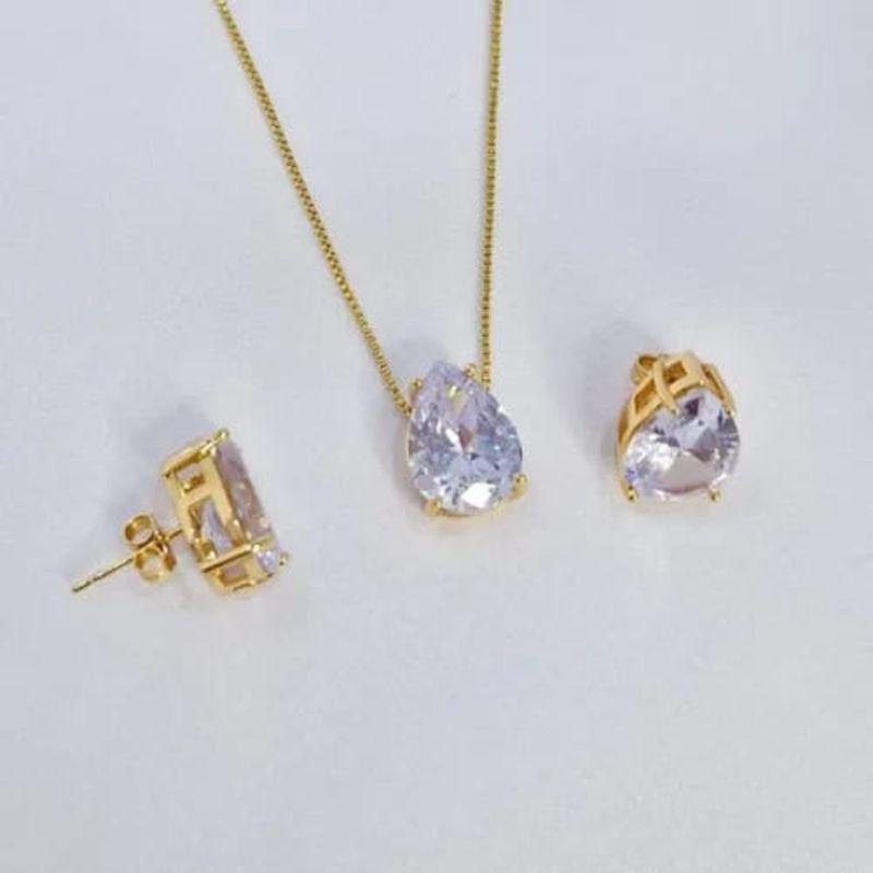 Conjunto Gota Cristal