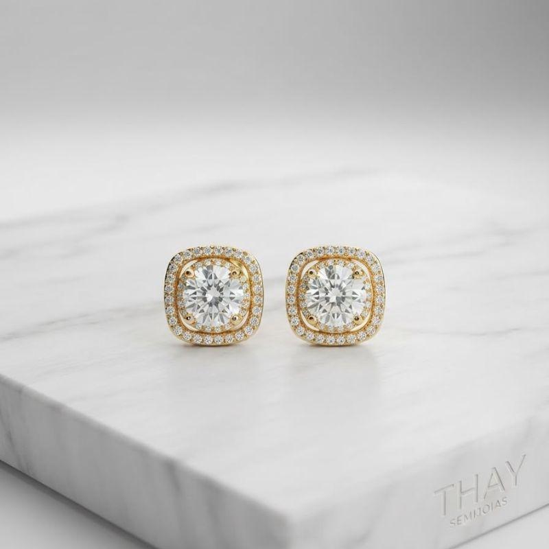 Brinco Moissanite