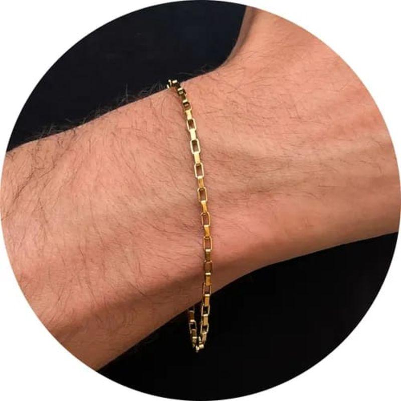 Pulseira Masculina Tijolinho