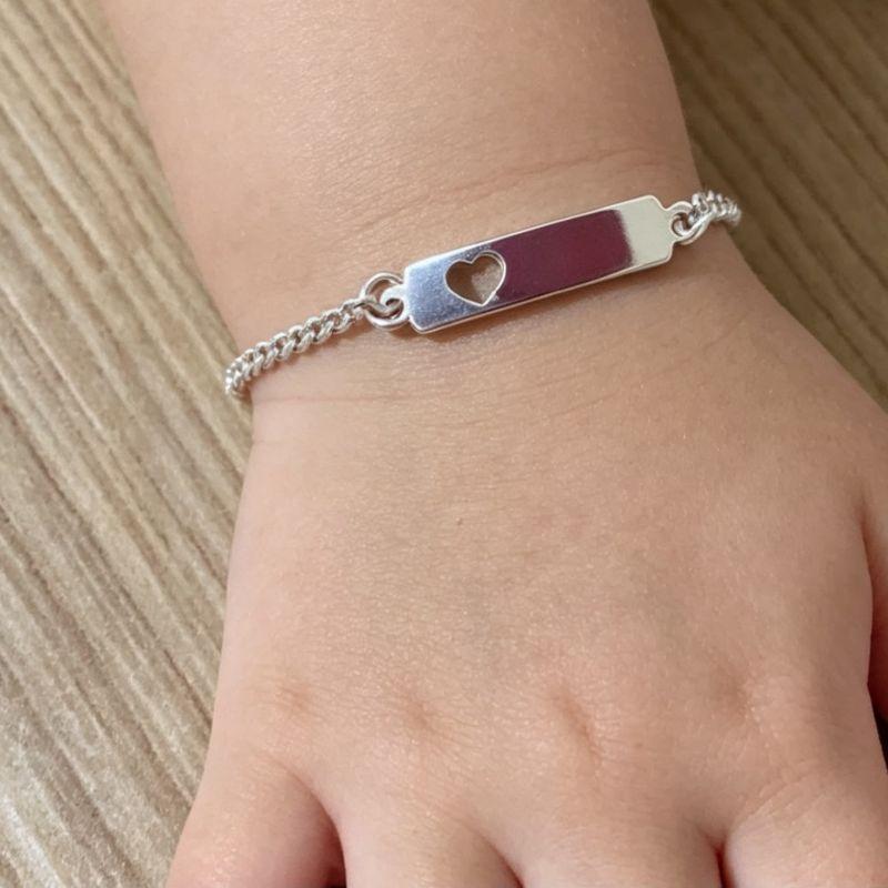 Pulseira Baby Prata