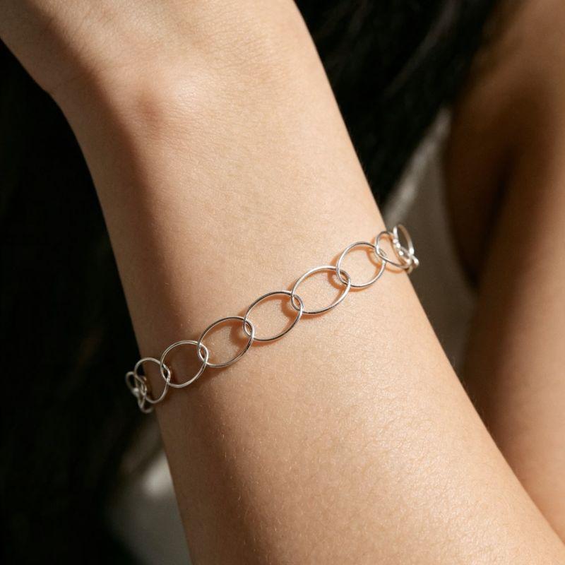 Pulseira Elos Prata